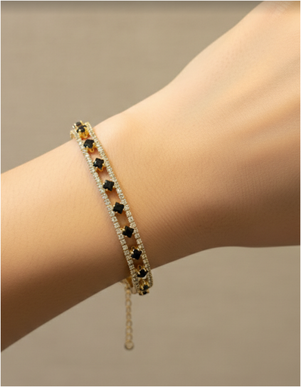 Black Starlit Bracelet